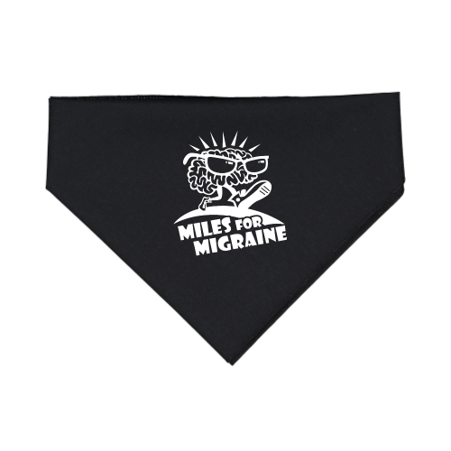 MilesForMigraine - Doggie Bandana