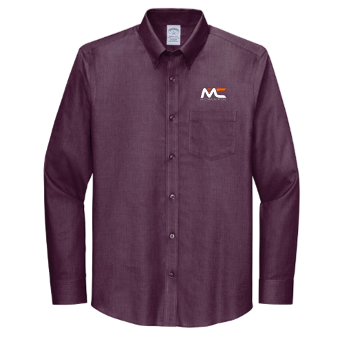 M-Comm - Brooks Brothers Wrinkle-Free Stretch Nailhead Shirt v1