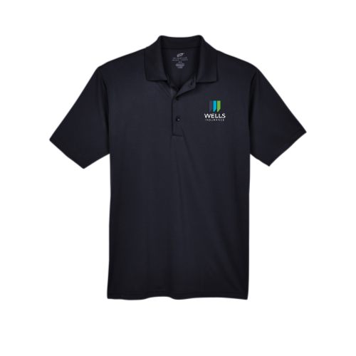 Wells Insurance Mens Performance Polo