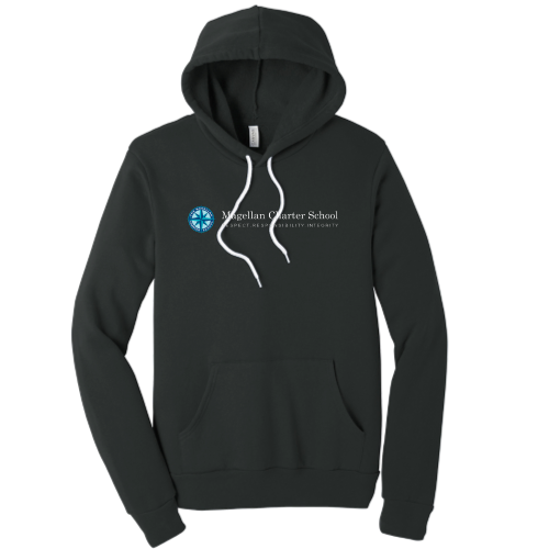 MagellanCharterSchool - Unisex Poly/Cotton Hooded Pullover Sweatshirt