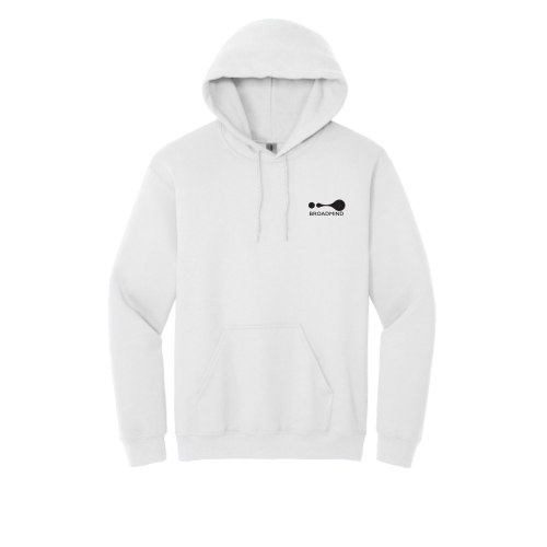 Broadmind - EMB Gildan Heavy Blend Hooded Sweatshi - White