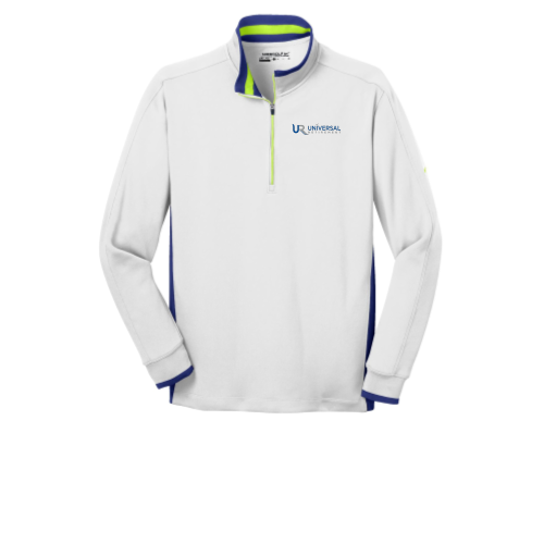 UniversalRetirement - Nike Golf Dri-FIT 1/2-Zip Cover-Up White