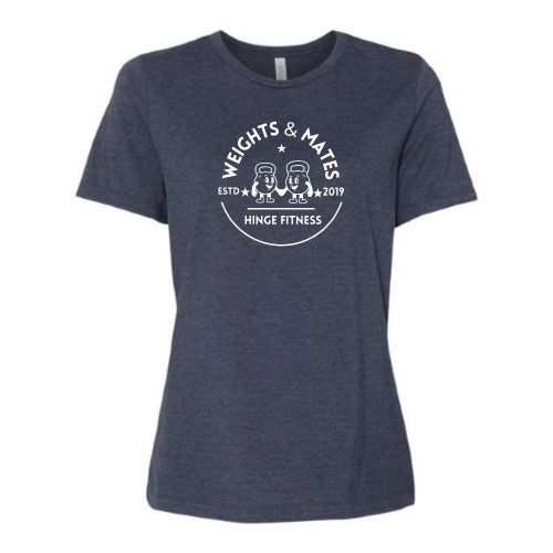 Hinge Fitness - Women's Relaxed Fit Heather CVC Tee v2