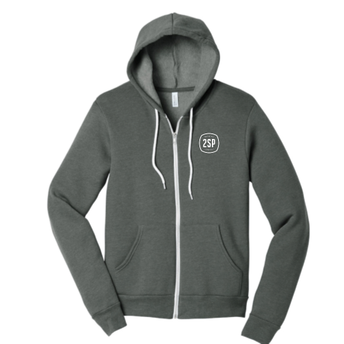 2sp - BellaCanvas - Sponge Fleece Zip Hoodie