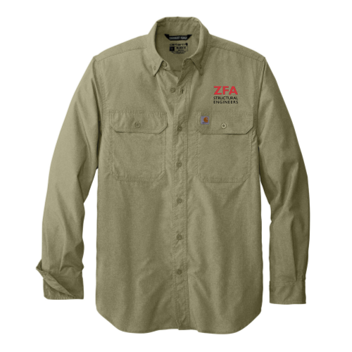 ZFA - Carhartt Force Solid Long Sleeve Shirt