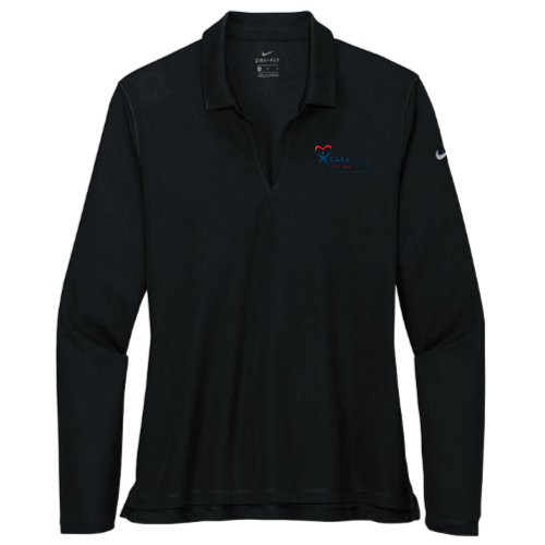 SeventhCircuit Nike - Ladies Dri-FIT Long Sleeve Polo