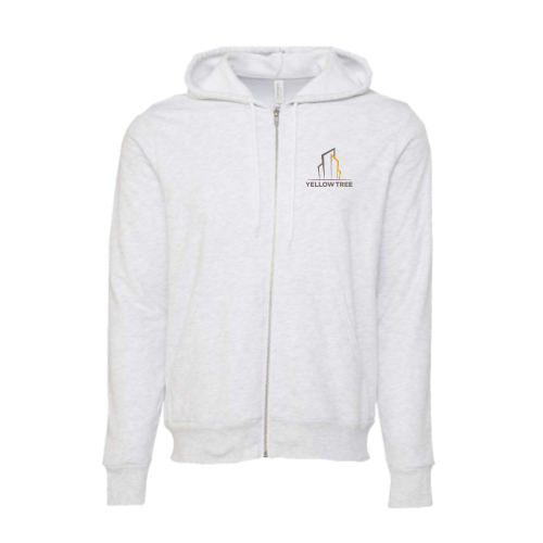 YellowTree - Unisex Sponge Fleece Full-Zip Hooded Sweatshirt
