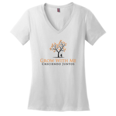 GrowWithMe - District Made Ladies Perfect Weight V-Neck Tee