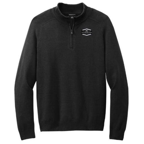 CJL Construction - Mercer+Mettle Men's Quarter-Zip Sweater