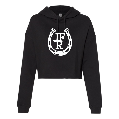 JewelsFaith Ranch - Independent Trading Women's Crop Hoodie