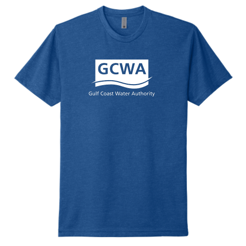 GulfCoastWaterAuthority - Unisex Next Level 6210 - CVC T-Shirt