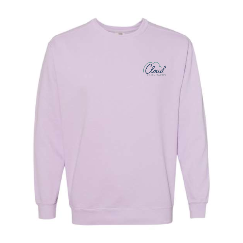 Cloud Chiropractic - Comfort Colors Pigment-Dyed Crewneck Sweatshirt