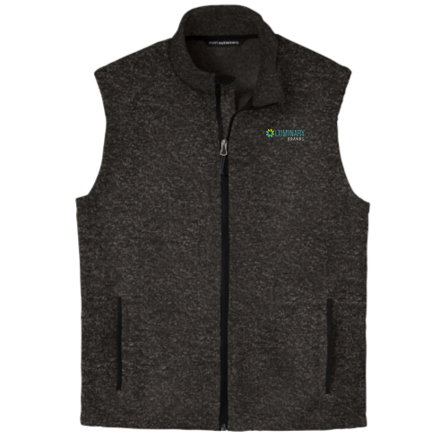 LuminaryBrands - Ladies Sweater Fleece Vest