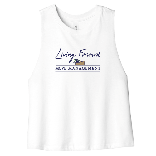 LivingForward - BELLA+CANVAS Women's Racerback Cropped Tank