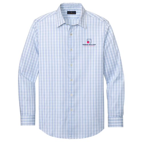 PWED - Brooks Brothers - Men's Tech Stretch Pattern Shirt