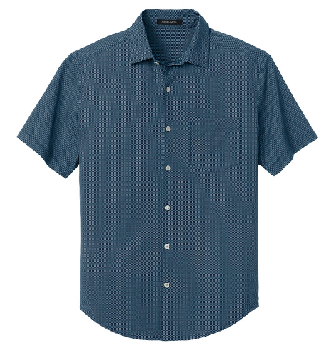 Night Navy Dash Print