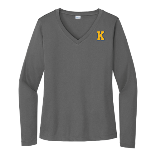 Kearsarge - Sport Tek Ladies Long Sleeve V Neck Competitor Tee