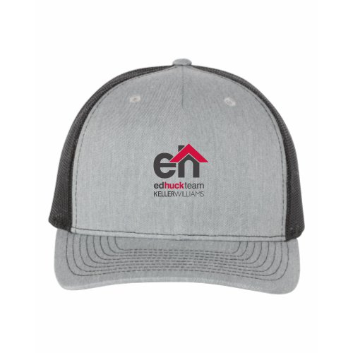 EdHuckTeam - Light Gray Richardson Trucker Cap 112