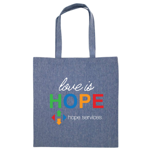 HopeServices - Midweight Recycled Tote Bag - v2
