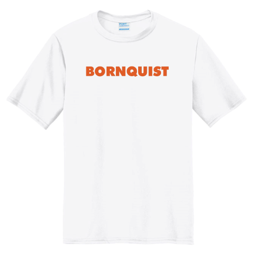 Bornquist - Port & Company Essential Performance Tee - Written Logo