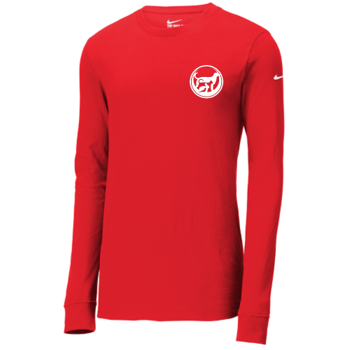 ProgressiveAnimal - Nike Dri-FIT Cotton/Poly Long Sleeve Tee