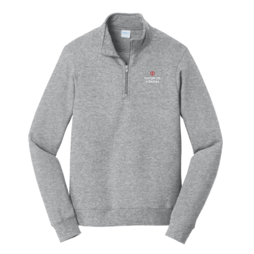 Tompkins Robotics - EMB - Port & Company Fan Favorite Fleece 1/4-Zip Pullover Sweatshirt v2