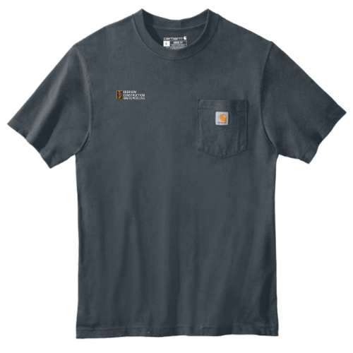 EbersonConstruction - Carhartt Tall Workwear Pocket Short Sleeve T-Shirt