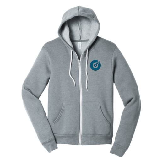 Restore Wellness - Unisex Sponge Fleece Full-Zip Hooded Sweatshirt