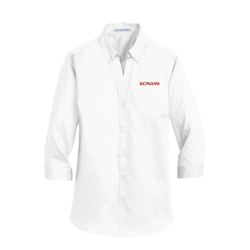 Konami - Port Authority - Ladies Three-Quarter Sleeve Shirt