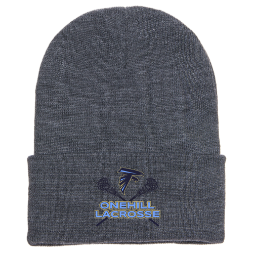 OneHillLacrosse - Adult Cuffed Knit Beanie