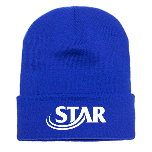 StarAutismSupport - Adult Cuffed Knit Beanie