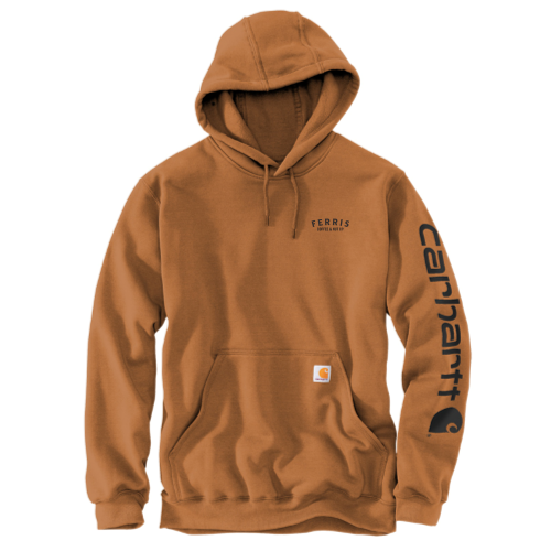 FerrisCoffee - Carhartt Midweight Hooded Logo Sweatshirt
