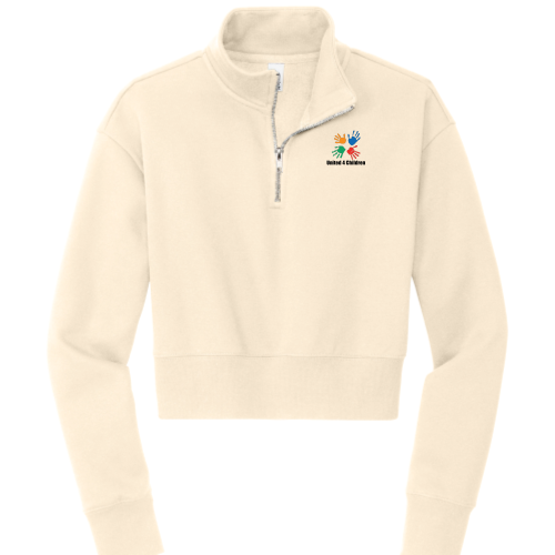 United4Children - District Women's V.I.T. Fleece 1/2-Zip v1