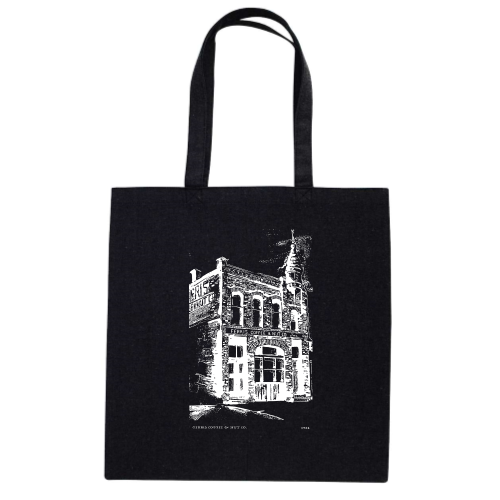 FerrisCoffee - Midweight Recycled Tote Bag - Death Over Decaf