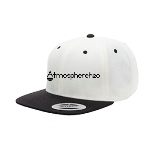 AtmosphereH20 - Adult 6-Panel Structured Flat Visor Classic Snapback v2