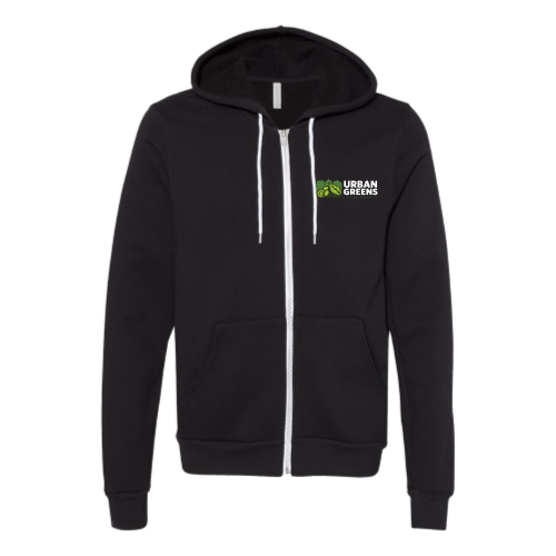 Urban Greens Unisex Sponge Fleece Zip Up