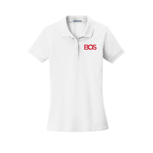 BOSHoldings - Port Authority - Ladies EZCotton Polo - White