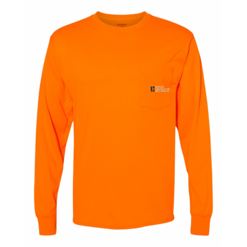 EbersonConstruction - Workwear Long Sleeve Pocket T-Shirt