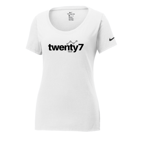 twenty7 Tech - NEW! Limited Edition Nike Ladies Dri-FIT Cotton/Poly Scoop Neck Tee