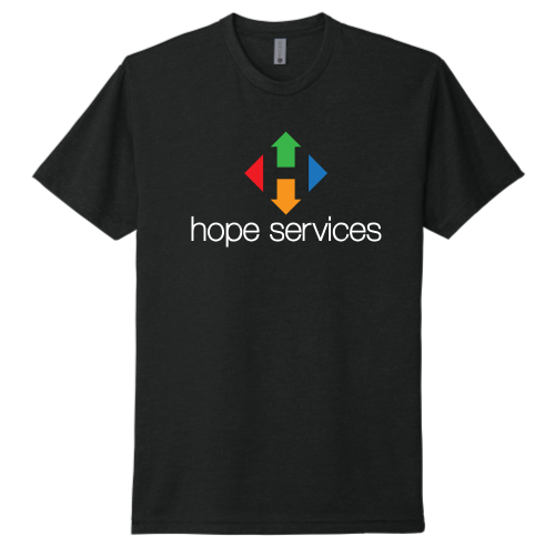 HopeServices - Next Level Unisex CVC T-Shirt - v1