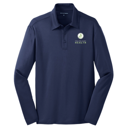 OakOrchard2 - Port Authority - Silk Touch Performance Long Sleeve Polo v2