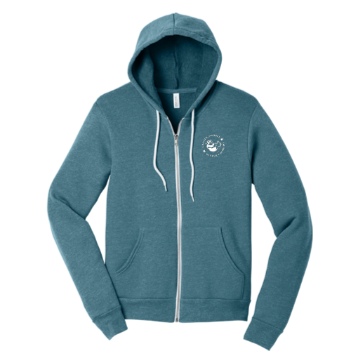 GigglingGrizzly - Unisex Sponge Fleece Full-Zip Hooded Sweatshirt