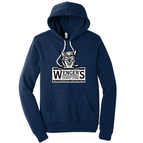 WengersCountryStore - Unisex Poly/Cotton Hooded Pullover Sweatshirt