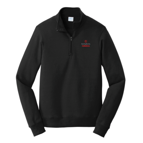 Tompkins Robotics - EMB - Port & Company Fan Favorite Fleece 1/4-Zip Pullover Sweatshirt v1