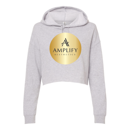 AmplifyAesthetics - Independent Trading - Women's Crop Hoodie