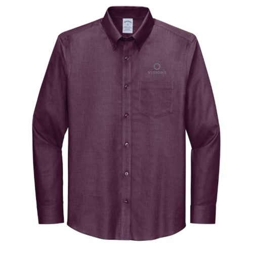 SDVisions - Brooks Brothers Wrinkle-Free Stretch Nailhead Shirt "Therapy Center"