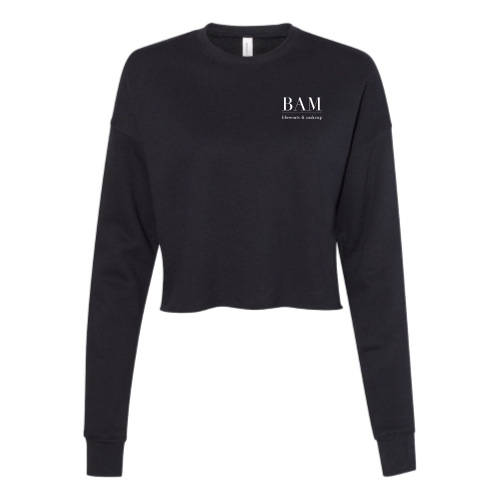 BamBeautyBar - Embroidered Ladies' Cropped Fleece Crew
