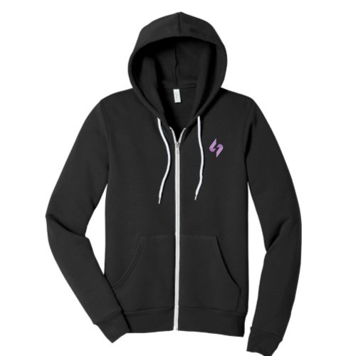 Snapattack - Unisex Sponge Fleece Full-Zip Hooded Sweatshirt
