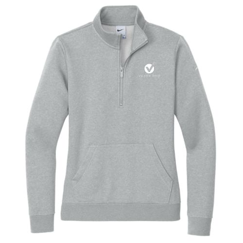 ValorPro - Nike - Ladies Club Fleece Sleeve Swoosh 1/2-Zip