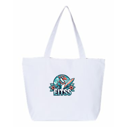 FEDITC - 24.5L Canvas Zippered Tote